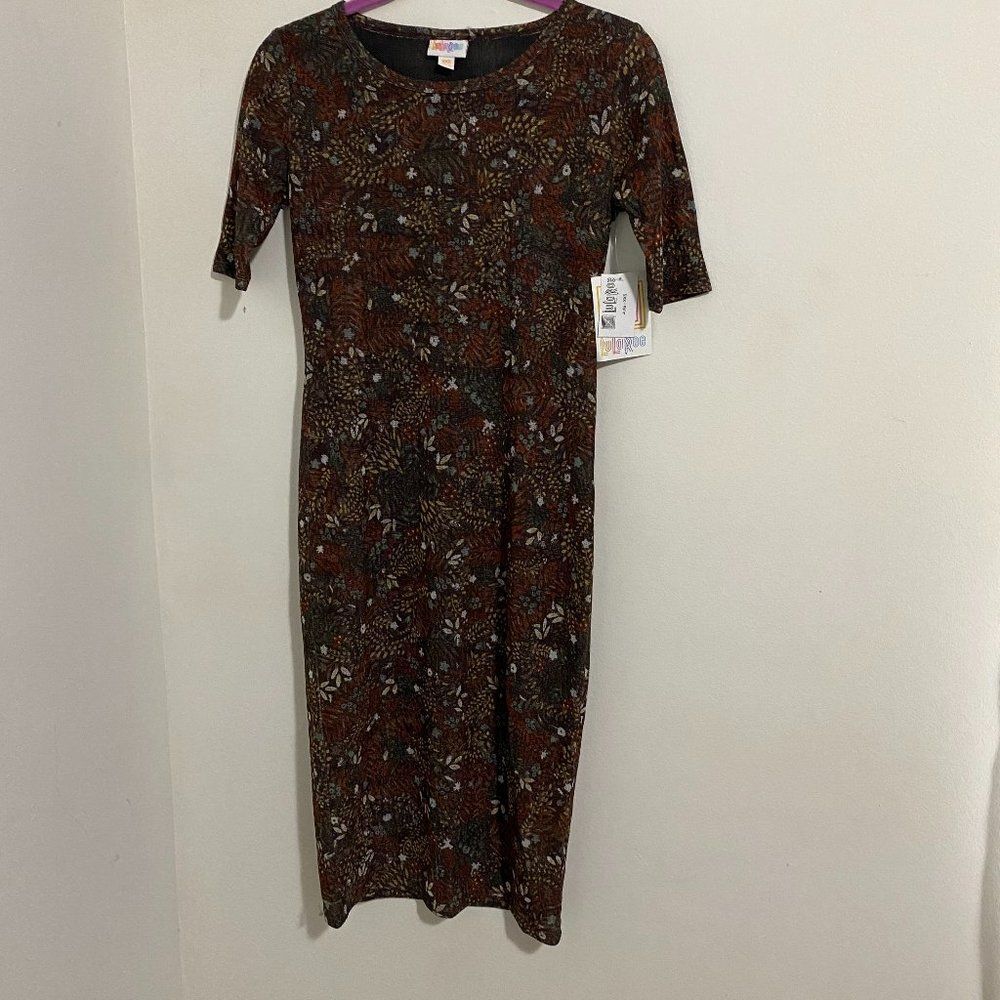 NWT Lula Roe Julia Womens Dress Size XXS